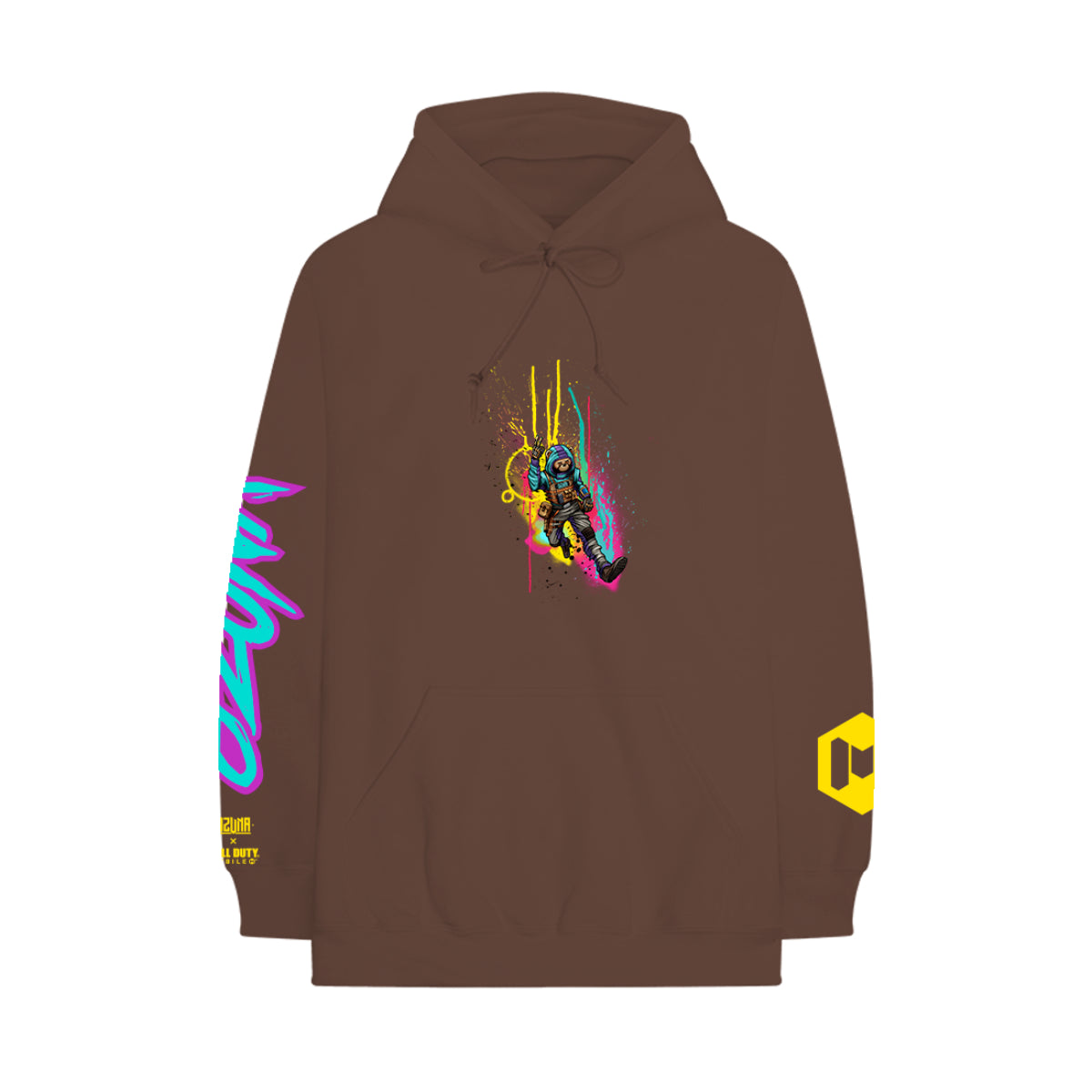 Ozuna x Call Of Duty Brown Hoodie