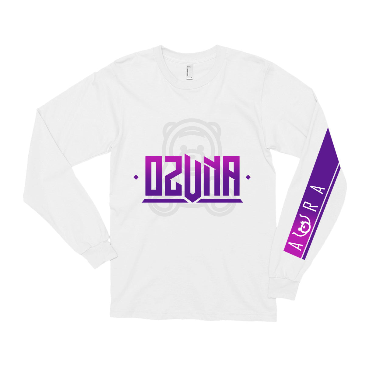 Ozuna Aura White Long Sleeve T-shirt